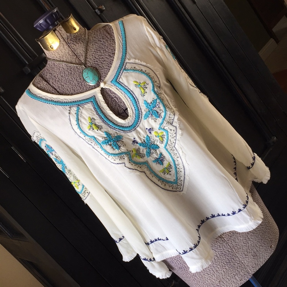 Boho style tunic.